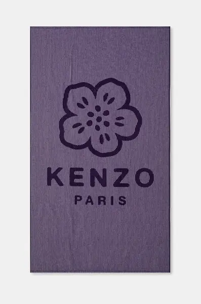 Velký bavlněný ručník Kenzo KHANKO Violet 90 x 160 cm