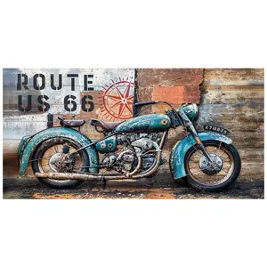 Monee TIŠTĚNÉ OBRAZY NA PLÁTNĚ, vozidla, vintage, 140/70 cm