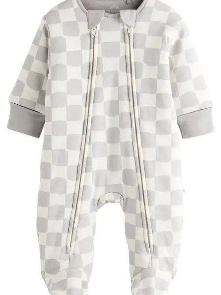 Next Pyžamo  sivá / biela