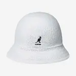 Oboustranný klobouk Kangol bílá barva, K3555.WHITE/BLACK-WHITE/BLCK