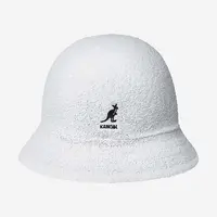 Oboustranný klobouk Kangol bílá barva, K3555.WHITE/BLACK-WHITE/BLCK