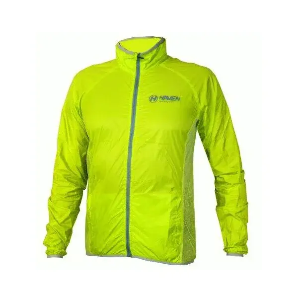 HAVEN FEATHERLITE BREATH Větrovka na kolo, reflexní neon, velikost 4XL