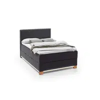 Xora POSTEL BOXSPRING, 140/200 cm, antracitová