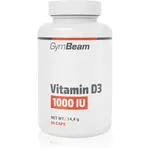 GymBeam Vitamin D3 1000 IU kapsle s vitamínem D 60 cps