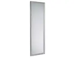Nástenné zrkadlo Loreley 35x125 cm, drevený strieborný rám%