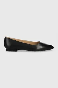 Kožené baleríny Lauren Ralph Lauren Londyn