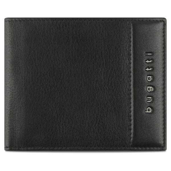 Pánská kožená peněženka Bugatti Adire - černá
