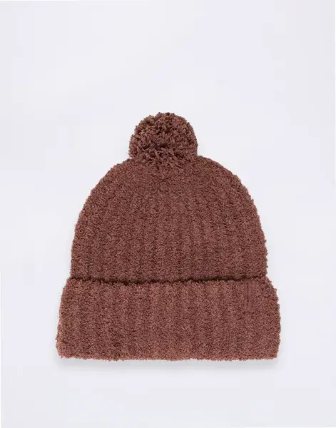 Herschel Supply Boucle Pom Solid Beanie Bitter Chocolate