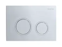 kielle Gemini New II - Ovládací tlačítko splachování, lesklý chrom 70230000