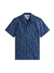 Tommy Jeans Košeľa  tmavomodrá