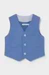 Dětská vesta s příměsí lnu Mayoral