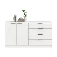 Livetastic KOMODA, bílá, 148/80/35 cm