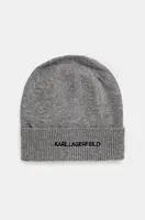 Čepice z vlněné směsi Karl Lagerfeld