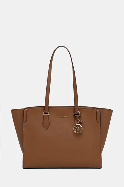 MICHAEL Michael Kors Kožená kabelka MICHAEL Michael Kors