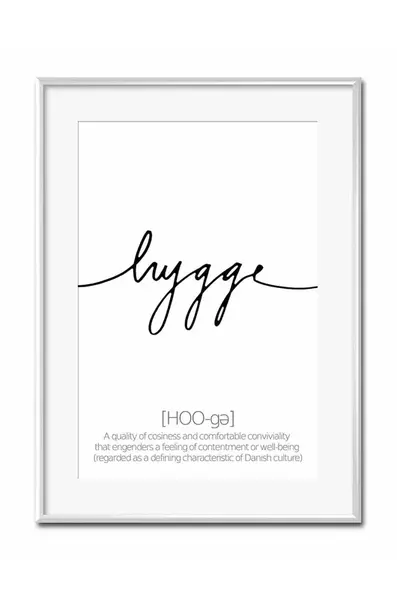 Nástěnná dekorace na zarámovaném papíře