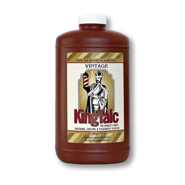 Puder talkum po holení a stríhaní Barbicide King Talc Vintage 200g