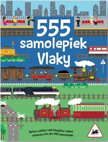 555 samolepiek Vlaky - Dan Crisp