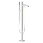 Vaňová batéria Kludi Nova Fonte so sprchovacím setom matná biela 385905315