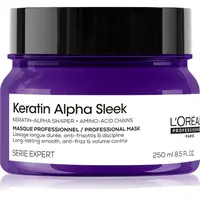 L’Oréal Professionnel Serie Expert Keratin Alpha Sleek vyživující maska pro hladký vzhled vlasů 250 ml