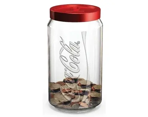 Pokladnička Coca Cola, 1 liter%