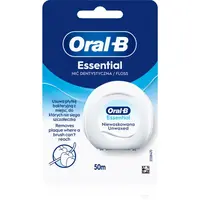 Oral-B Essential Floss Unwaxed nevoskovaná dentální nit 50 m