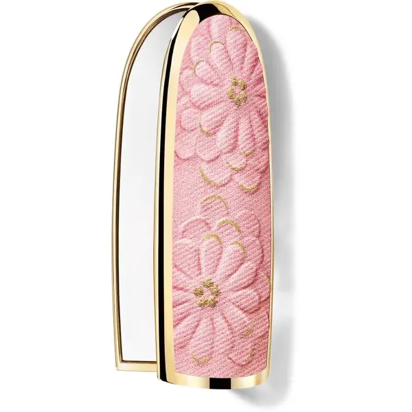 GUERLAIN Blooming Denim Rouge G pouzdro na rtěnku se zrcátkem Cherry Blossom 1 ks