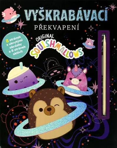 Squishmallows - Vyškrabávací překvapení (poškozená)