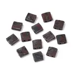 2-Hole Baking Paint Glass Seed Beads