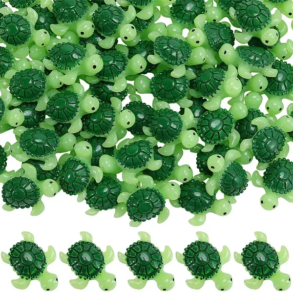 60Pcs Resin Turtle Display Decorations