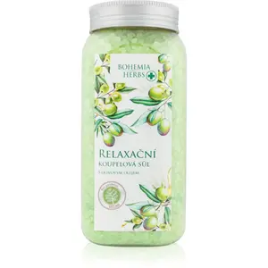 Bohemia Gifts & Cosmetics Bohemia Herbs Olive Oil soľ do kúpeľa 900 g