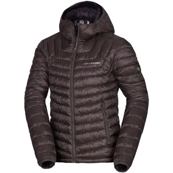 Northfinder JUSTTIS Pánská bunda, hnědá, velikost