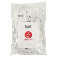Secura Extra Fun – vroubkované kondomy (100 ks)