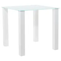 MID.YOU JÍDELNÍ STŮL, bílá, 80/80/76 cm