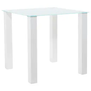 MID.YOU JÍDELNÍ STŮL, bílá, 80/80/76 cm