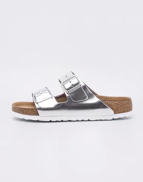 Birkenstock Arizona NL SFB Metallic Silver 38