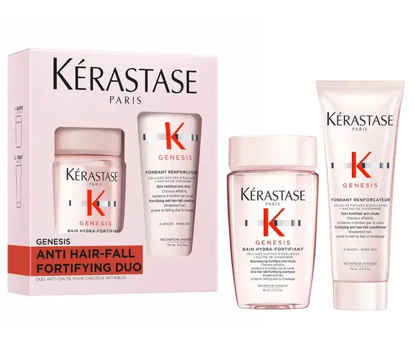 Dárková sada pro vlasy se sklonem k padání Kérastase Genesis Anti Hair-fall Fortyfying Duo + dárek zdarma