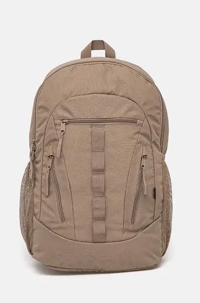 Batoh Hollister Co. pánský, béžová barva, velký, hladký, KI312-4019