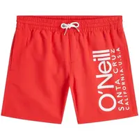 O'Neill CALI SWIMSHORTS Chlapčenské plavecké krátke nohavice, červená, veľkosť