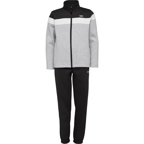 Lewro ALZON Chlapecká tepláková souprava, černá, velikost 164-170