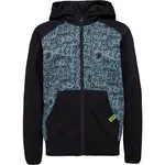 Lewro AMIO Chlapčenská mikina na zips, čierna, veľkosť 152-158