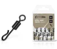 Delphin rýchlovýmenný obratlík theend quicks #4 10 ks