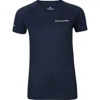 PROGRESS MA NKRZ 125 Dámske merino tričko s krátkym rukávom, čierna, veľkosť