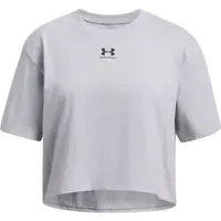 Under Armour RIVAL Dívčí tričko, šedá, velikost M