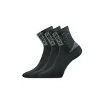 3PACK ponožky tmavosivé (Codex) M
