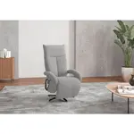 Sit & More KŘESLO, textil, světle šedá