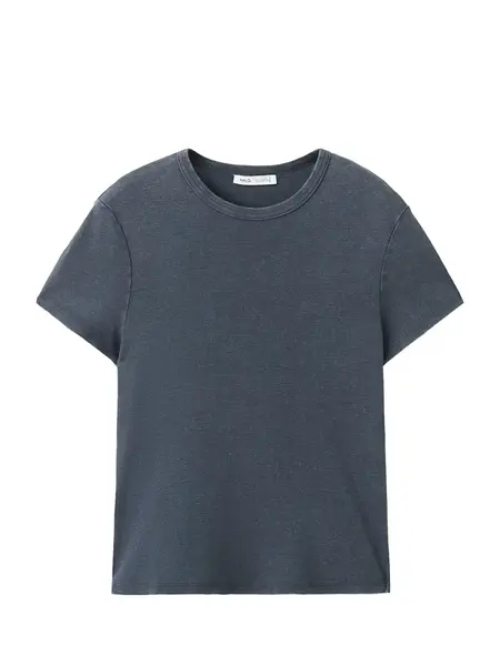 MANGO Tričko 'AXEL'  dymovo modrá