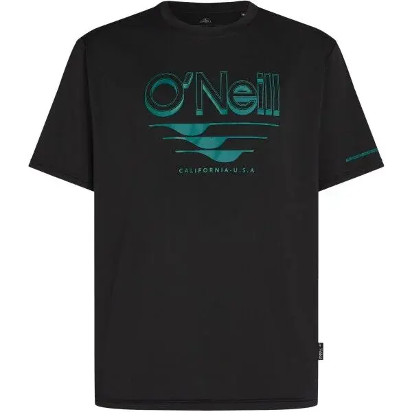 O'Neill HYBRID UPF POLYGIENE GRAPHIC T-SHIRT Pánské tričko, černá, velikost