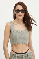 Džínový top Miss Sixty 6L2XJ2470000 XJ2470  DENIM SHIRT