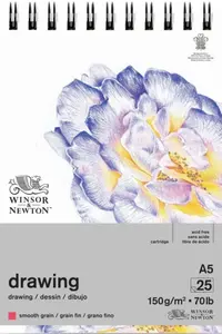 Skicovací blok W&N Drawing pad smooth A5 150g