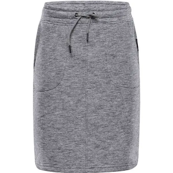 ALPINE PRO AMITA Dámská sukně, světle modrá, velikost